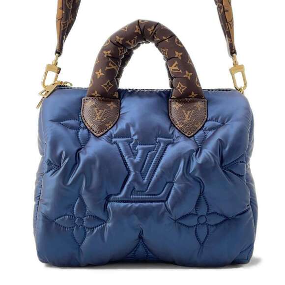 Louis Vuitton Handbags - Louis Vuitton Handbag Recycled Metallic Monogram Speedy Bandouliere Bag
